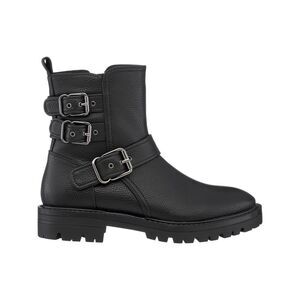 G.C. SHOES Womens Black Kingsburg Round Toe Block Heel Zip-Up Boots Shoes 6.5